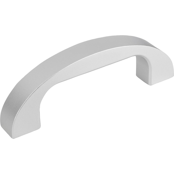 Pull Handle Aluminum, Natural Anodized, A=120, D=M06